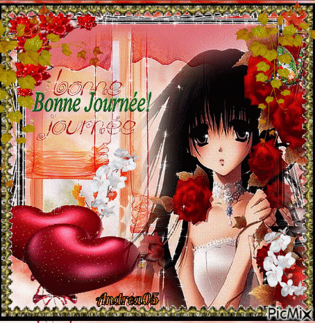 Bonne Journee! - Безплатен анимиран GIF