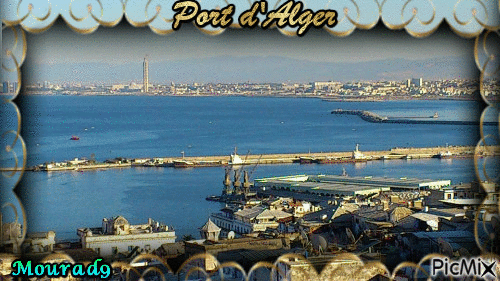 Port d'Alger - Ingyenes animált GIF