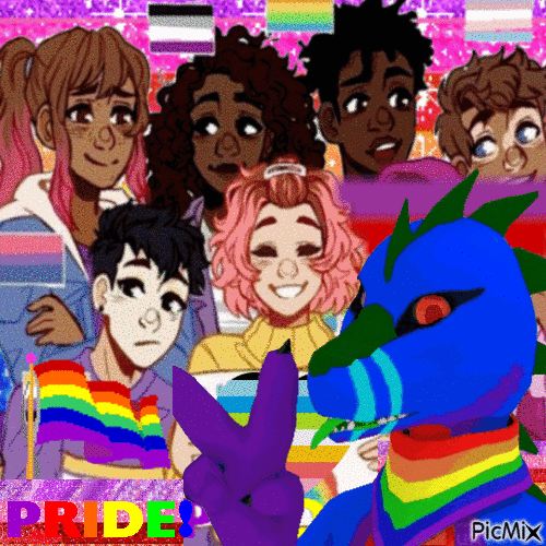 LGBT Pride - Manga - Безплатен анимиран GIF