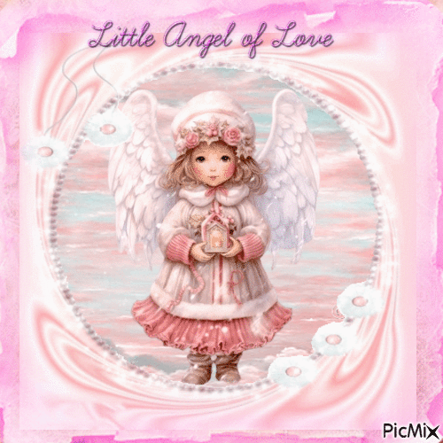 Little Angel of Love - Бесплатный анимированный гифка