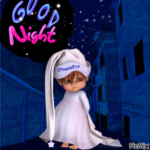 GOOD NIGHT - Gratis animeret GIF