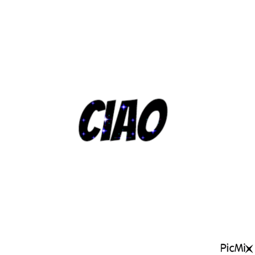 ciao - Ilmainen animoitu GIF
