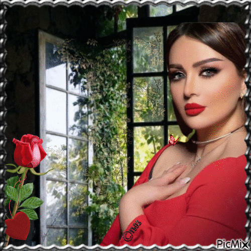 Red Rose - Free animated GIF