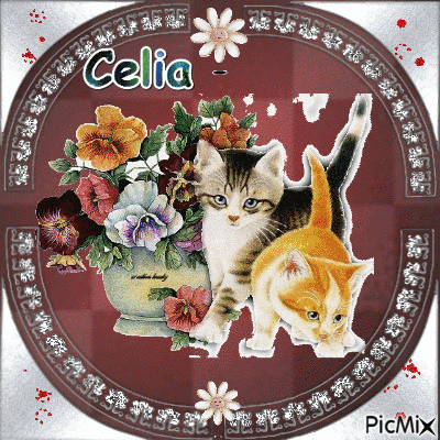 kdo pour Celia ♥♥♥ - Gratis animeret GIF