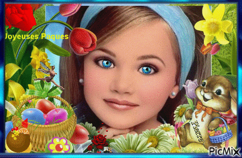 joyeuses Pâques - GIF animasi gratis