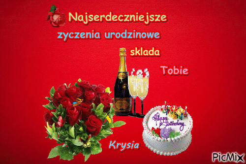 urodziny - Ingyenes animált GIF