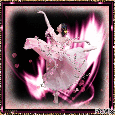 pink dancer - Darmowy animowany GIF