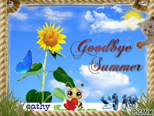 Goodbye Summer - Gratis geanimeerde GIF