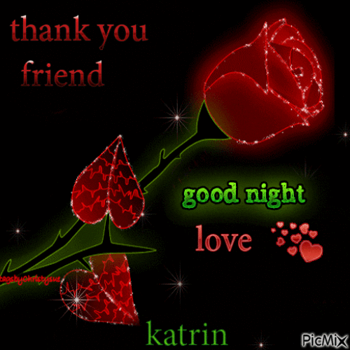 ღ cadeau de mon amie Katrin ღ - Darmowy animowany GIF