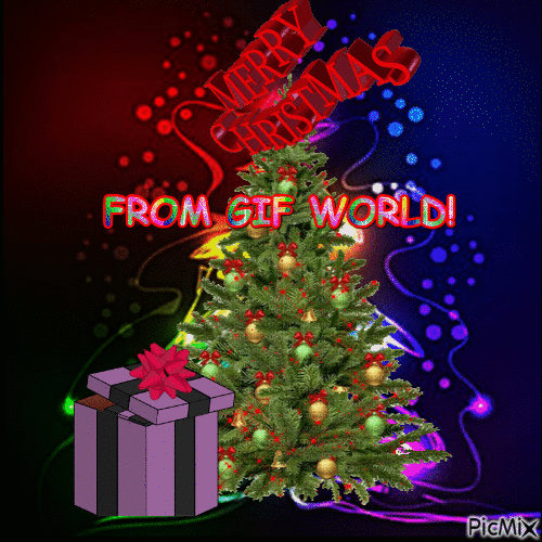 Merry Christmas - Бесплатни анимирани ГИФ