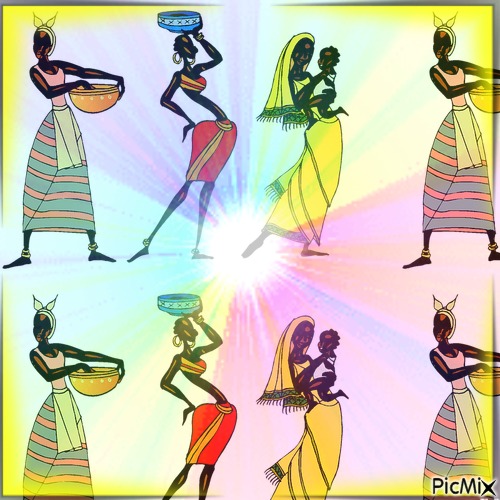African woman - kostenlos png