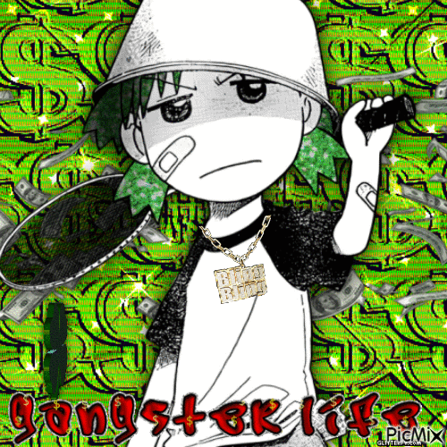 gangster yotsuba - GIF animado grátis