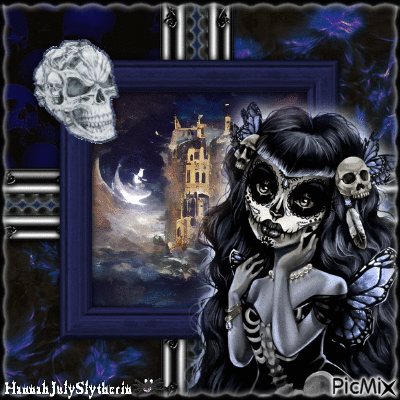 {{{Skull Fairy of the Night}}} - Ingyenes animált GIF