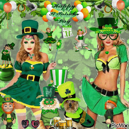 St. Patrick Day - GIF animado gratis