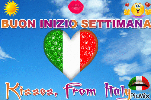 Buon Inizio Settimana! - Ücretsiz animasyonlu GIF