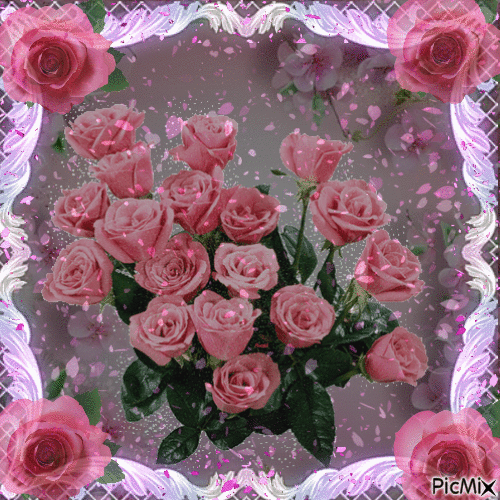Bouquet of flowers - Ilmainen animoitu GIF