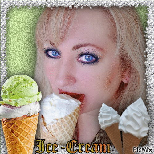 ice cream - Nemokamas animacinis gif