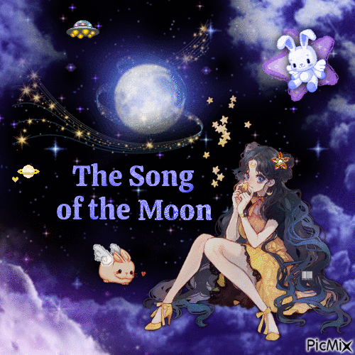 Moon Song - Darmowy animowany GIF