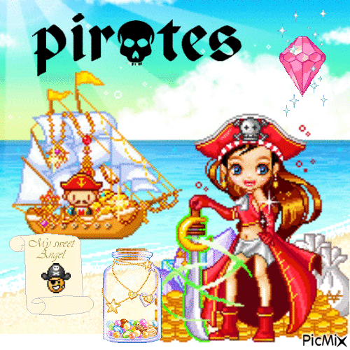 Pirates - GIF animado gratis