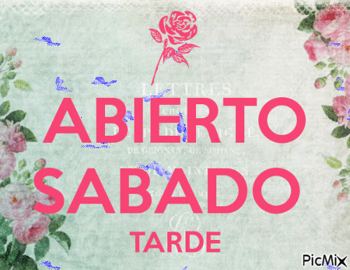 SABADO ABIERTO - Безплатен анимиран GIF
