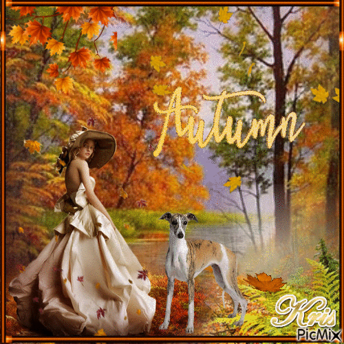 autumn 🌹🌼 - Nemokamas animacinis gif