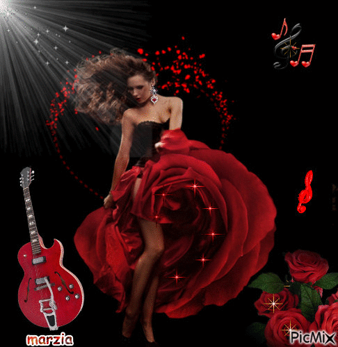 Flamenco contest - GIF animé gratuit