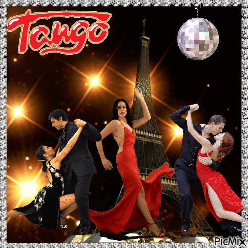 Tango in Paree' - Бесплатный анимированный гифка
