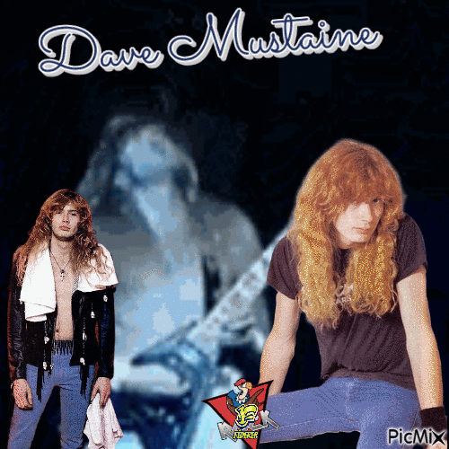 Dave Mustaine - Emo - Free animated GIF