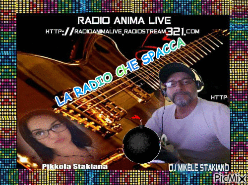 Radio Anima Live - Бесплатный анимированный гифка