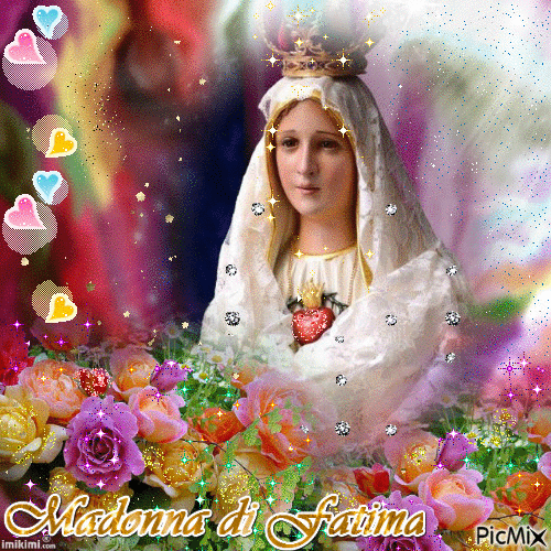 madonna di fatima - GIF เคลื่อนไหวฟรี