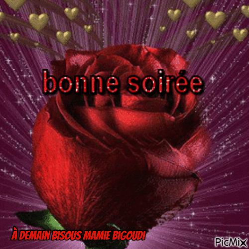 BONNE SOIR2E 0 DEMAIN - GIF animado gratis