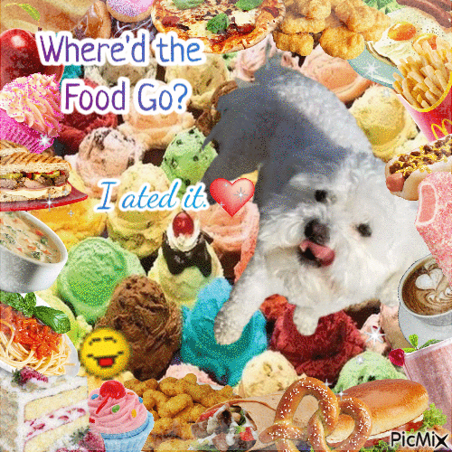food dog - Nemokamas animacinis gif