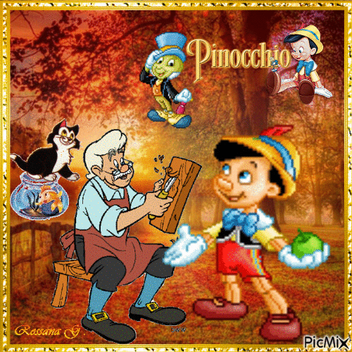 Pinocchio - GIF เคลื่อนไหวฟรี