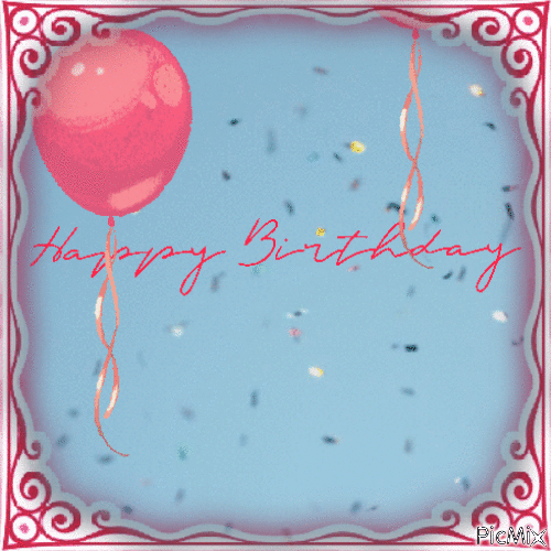Happy birthday - 免费动画 GIF