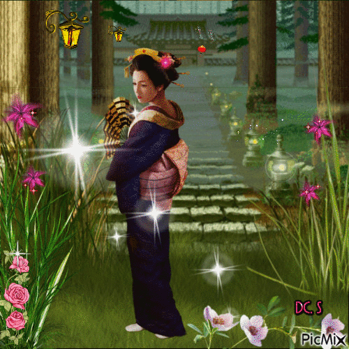 geisha - Darmowy animowany GIF