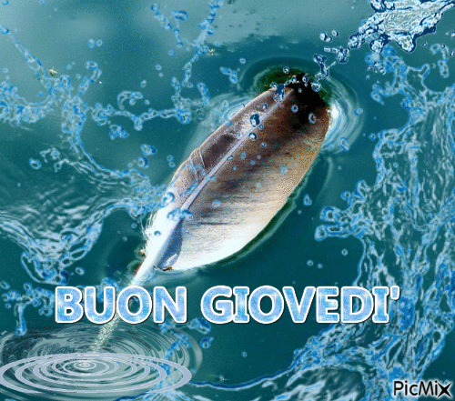 BUON GIOVEDI' - Animovaný GIF zadarmo