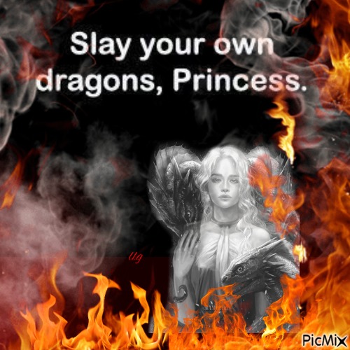 Slay your own dragons - png gratis