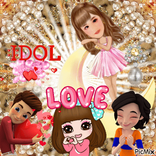 Idol idol - GIF animasi gratis