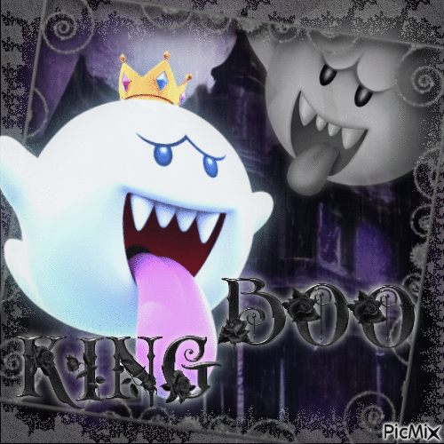King Boo - GIF animado grátis