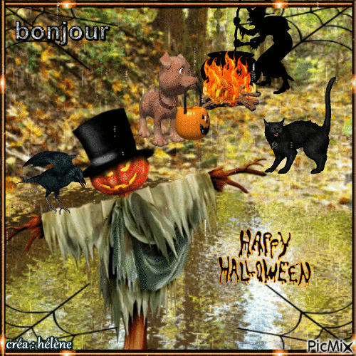 halloween - Бесплатный анимированный гифка