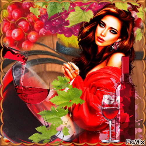 vin rouge - Ingyenes animált GIF
