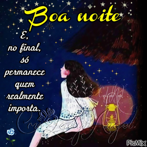 Boa Noite - No final... - Animovaný GIF zadarmo