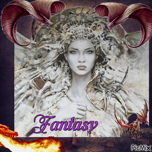 Femme Fantasy - Darmowy animowany GIF