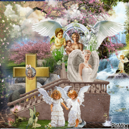 Heavens Angels - Ingyenes animált GIF