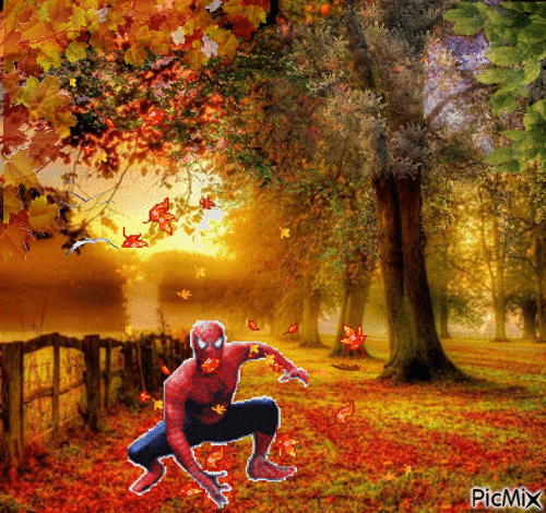 Spiderman. - Free animated GIF