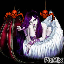 Moitié ange moitié démon - Ingyenes animált GIF