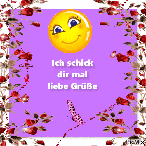 Liebe Grüße - 無料のアニメーション GIF