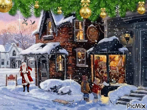 Christmas Photo Animated Screensavers  Christmas 2008  Animated christmas  wallpaper Animated christmas Christmas scenery