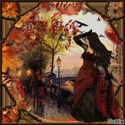 Autumnal nostalgia... - Бесплатный анимированный гифка