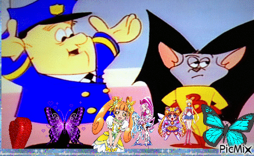 Batfink and Friend - Zdarma animovaný GIF